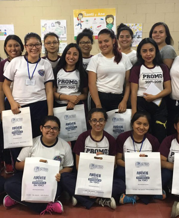 Da Vinci en la Escuela Profesional San Vicente de Paúl | Universidad da Vinci de Guatemala