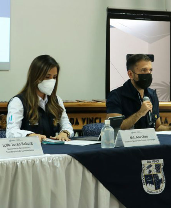 Visita de SENACYT a Universidad Da Vinci, campus Huehuetenango | Universidad da Vinci de Guatemala