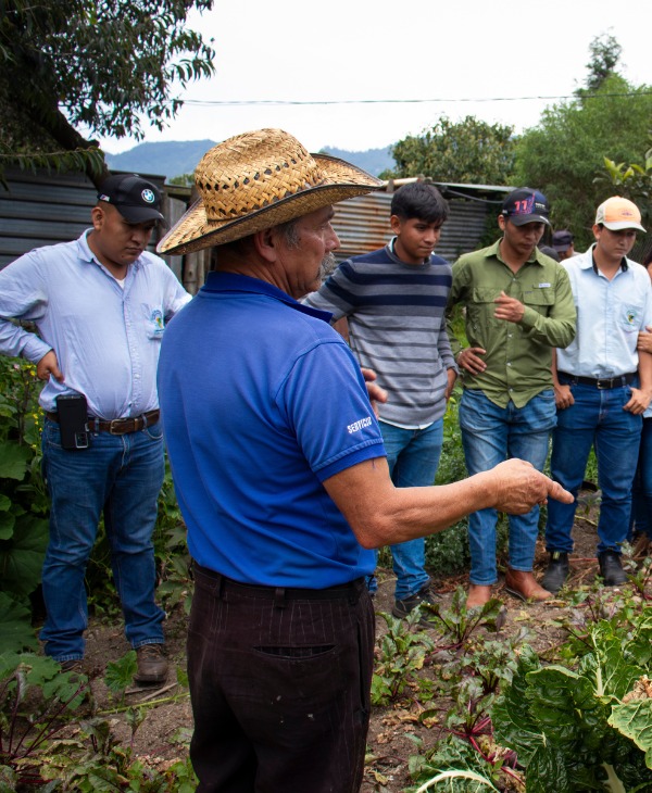 Alumnos del Colegio Mixto Centroamericano visitan los campos de práctica de la Facultad de Ciencias Agronómicas Sede Quetzaltenango | Universidad da Vinci de Guatemala